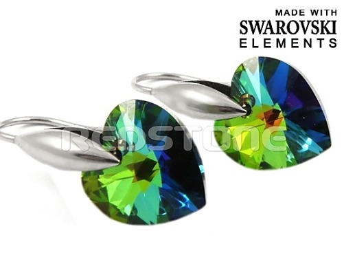 Náušnice Swarovski Elements RED803 